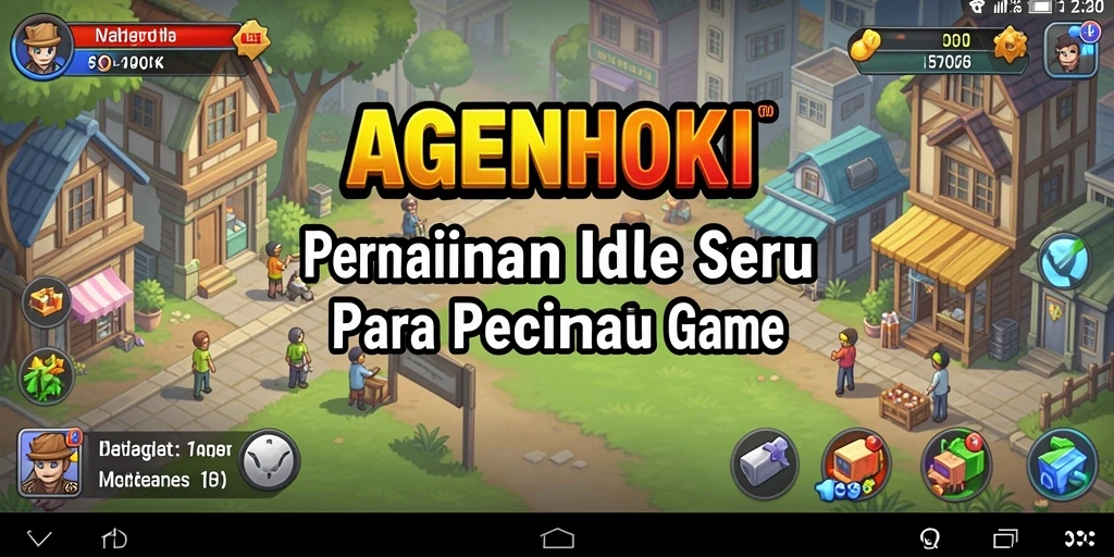 Tampilan gameplay AGENHOKI yang menarik dan menyenangkan.
