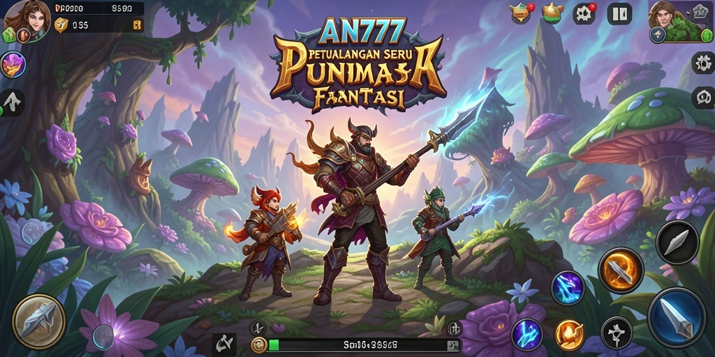 Gameplay AN777 menampilkan petualangan seru di dunia yang penuh warna.