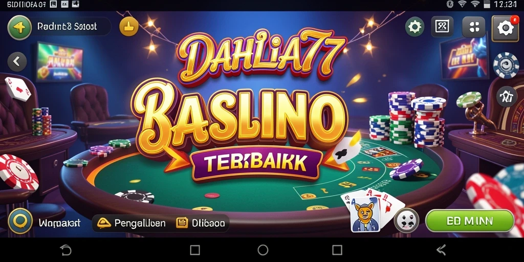 Tampilan menarik dari gameplay Kasino DAHLIA77 dengan grafis yang menawan.