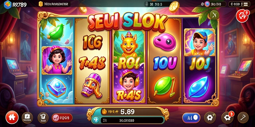 Tampilan menarik dari gameplay slot RR789 yang mengasyikkan.