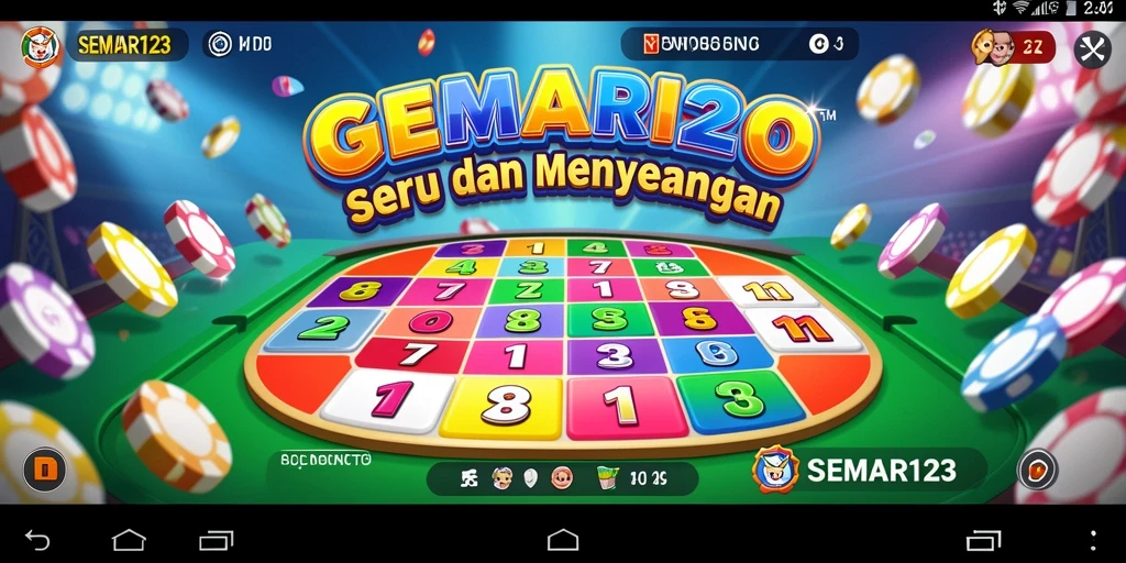 Tampilan gameplay seru di SEMAR123 yang penuh aksi Bingo.