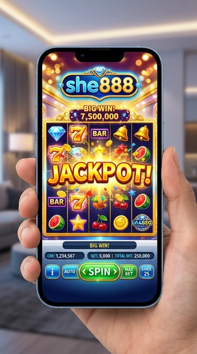 Proses pengunduhan aplikasi di she888 yang cepat dan efisien.